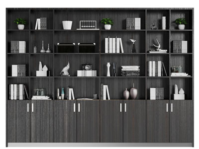 现代实木装饰柜