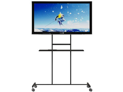 现代带支架的可移动电视机