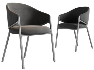 现代布艺休闲椅子