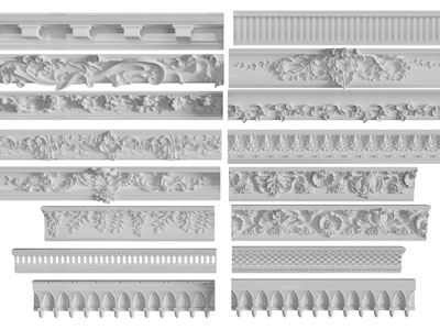 欧式石膏线雕花角线