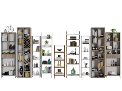 北欧实木精致置物装饰架