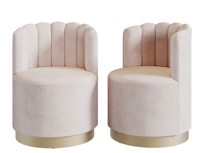 现代轻奢单人沙发3d模型 现代轻奢单人沙发