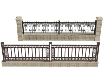 中式和欧式雕花护栏围栏