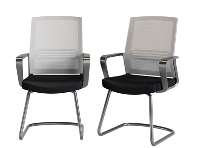 现代弓字形支架的办公椅子