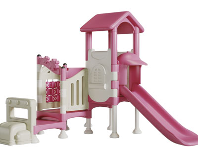 现代儿童塑料滑滑梯游乐设备3d模型 现代儿童塑料滑滑梯游乐设备