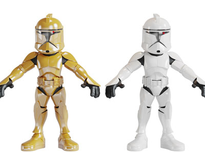 全副武装的智能机器人