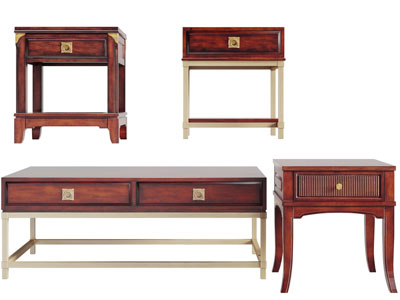 新中式红木茶几边几角几