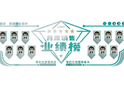 企业文化业绩荣誉背景墙3d模型 企业文化业绩荣誉背景墙