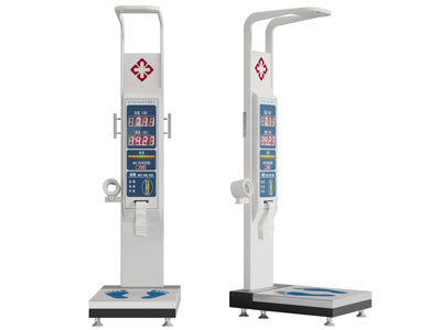 可以测试体型的体重秤医疗器械3d模型 可以测试体型的体重秤医疗器械