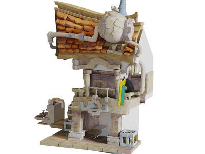 动漫卡通游戏场景