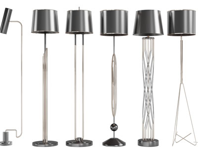 现代轻奢落地灯