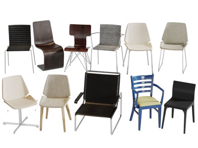 现代休闲椅子餐椅