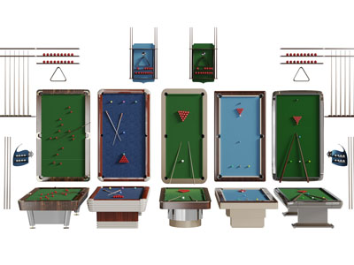 现代台球娱乐桌