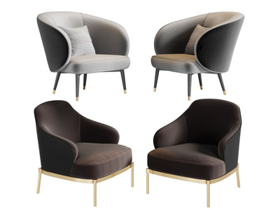 现代布艺休闲椅子