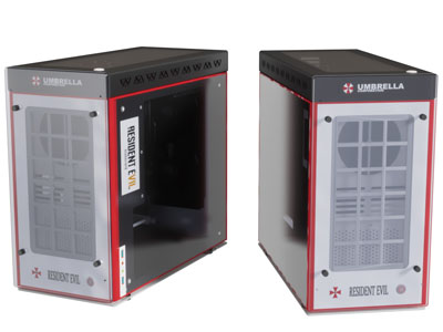 透明机箱的电脑主机