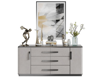 新中式玄关柜边柜