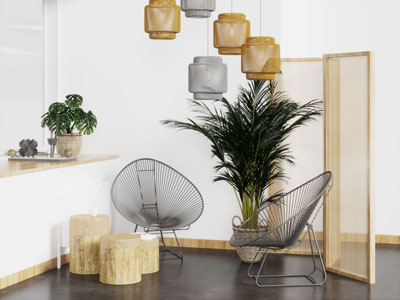 北欧金属单人休闲椅隔断坐墩