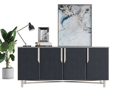 现代轻奢玄关柜边柜