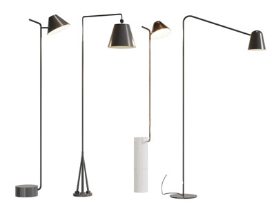 现代轻奢落地灯