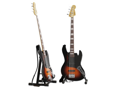 放在支架上的电吉他3d模型 放在支架上的电吉他