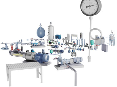 不同的零部件工业设备3d模型 不同的零部件工业设备