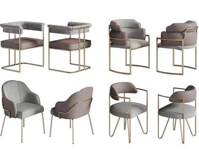 现代轻奢休闲椅子