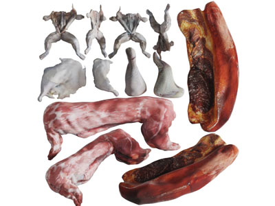 腌肉鸡腿蛙肉水果食物3d模型 腌肉鸡腿蛙肉水果食物