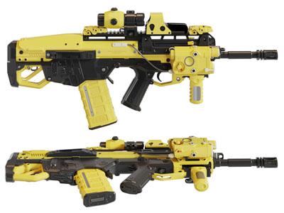 一顶机关枪武器3d模型 一顶机关枪武器