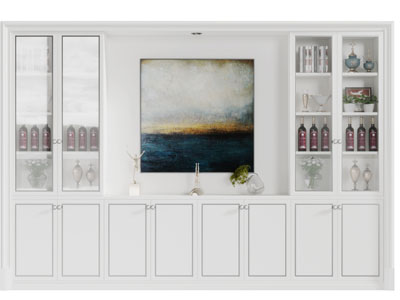 新古典白色装饰柜