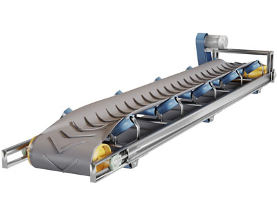 现代皮带输送机工业设备3d模型 现代皮带输送机工业设备