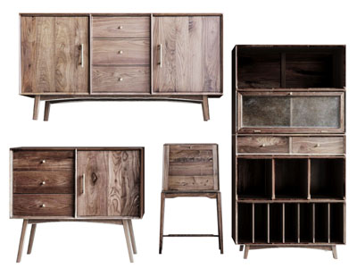 北欧实木玄关柜边柜装饰柜