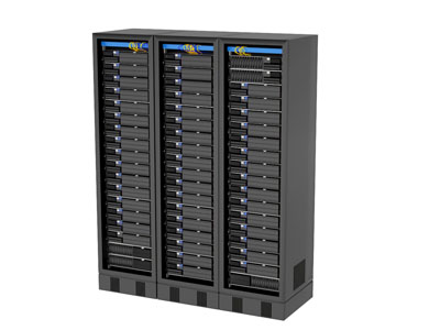 现代机房服务器3d模型 现代机房服务器