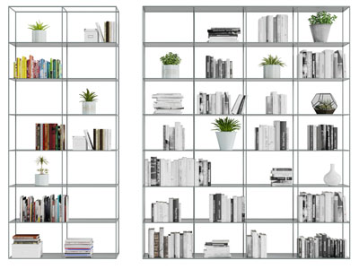 现代金属装饰收纳架