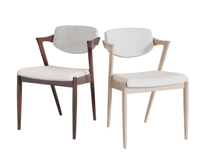 北欧实木边框的休闲椅子餐椅