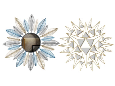 现代装饰镜子墙饰挂件