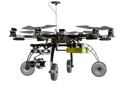 现代无人飞机智能机器