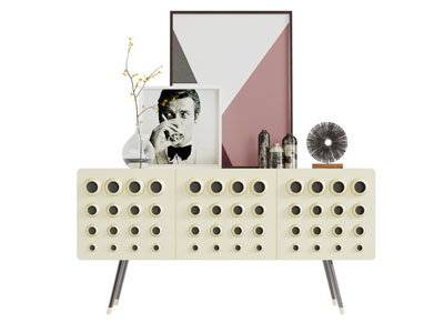 现代玄关柜边柜