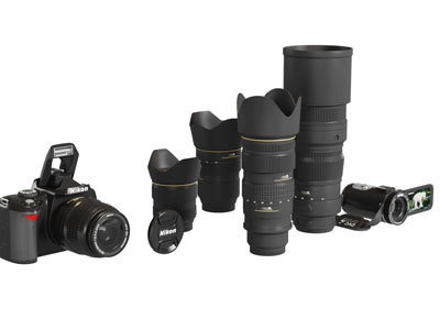 现代数码相机镜头