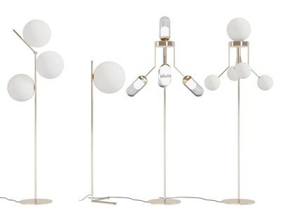 现代轻奢落地灯