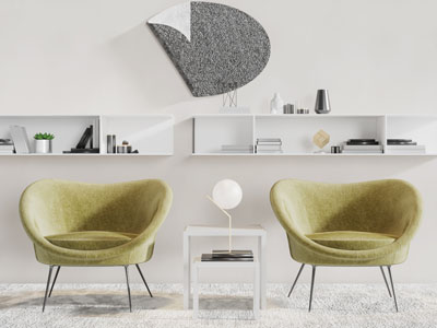 现代布艺单人休闲椅子