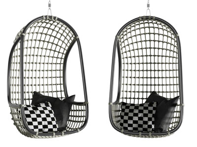 现代网状镂空吊椅