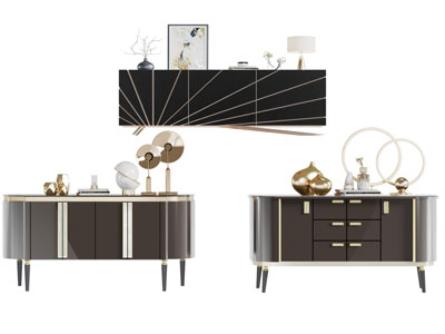 现代轻奢电视柜