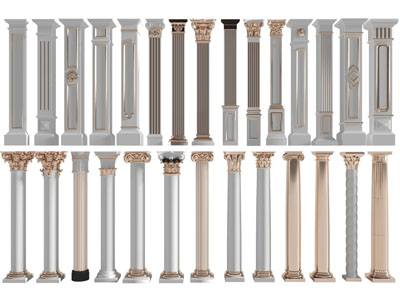 欧式方形圆形罗马柱子
