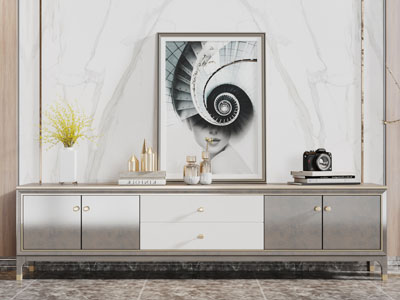 现代轻奢电视柜