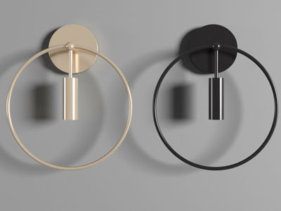 现代轻奢金属壁灯
