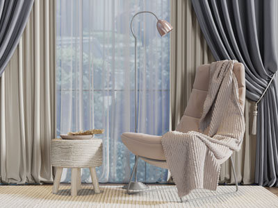 现代休闲椅子茶几组合