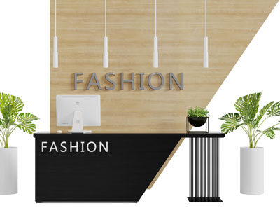 现代前台接待台