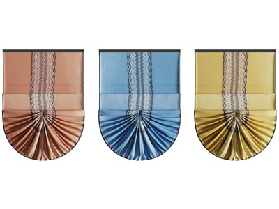 欧式布艺扇形布帘拉帘3d模型 欧式布艺扇形布帘拉帘