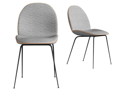 现代轻奢休闲椅子餐椅