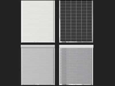 现代金属防盗卷闸门